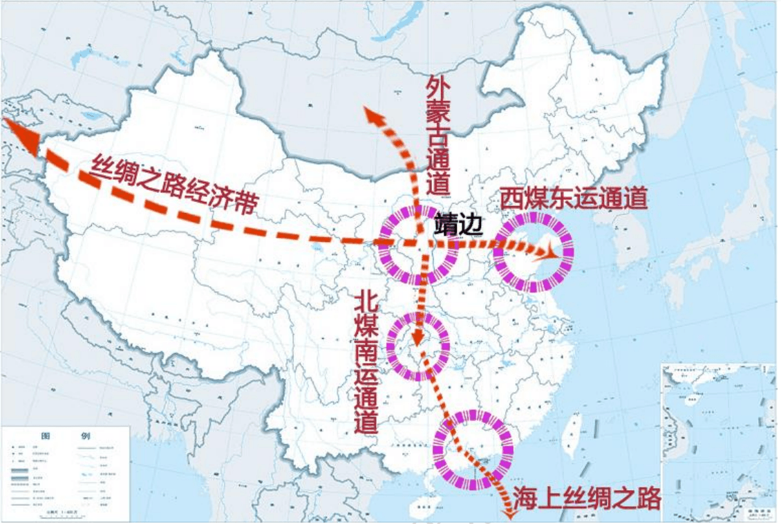 战略区位示意图